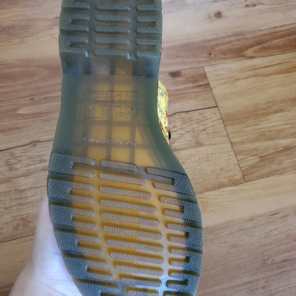 Vintage yellow floral doc martens - Picture 4 of 5